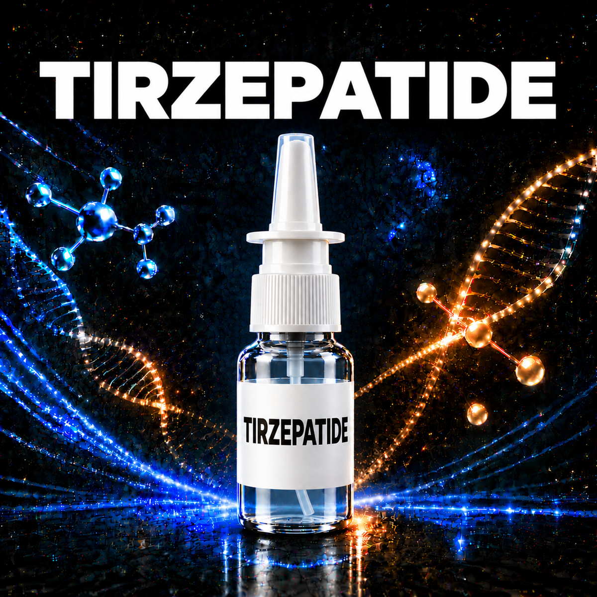 Tirzepatide spray nasal