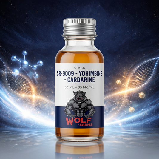 Transdermal SR-9009 + Yohimbine + Cardarine
