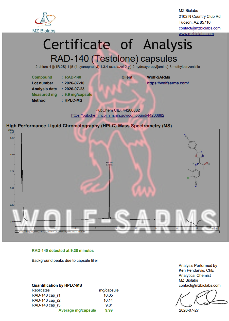Testolone (RAD-140)